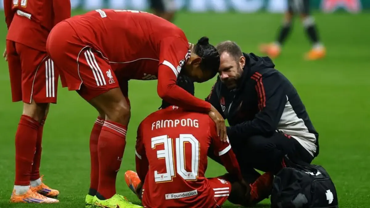 Frimpong jarohat sabab bir necha haftani o‘tkazib yuborishi mumkin