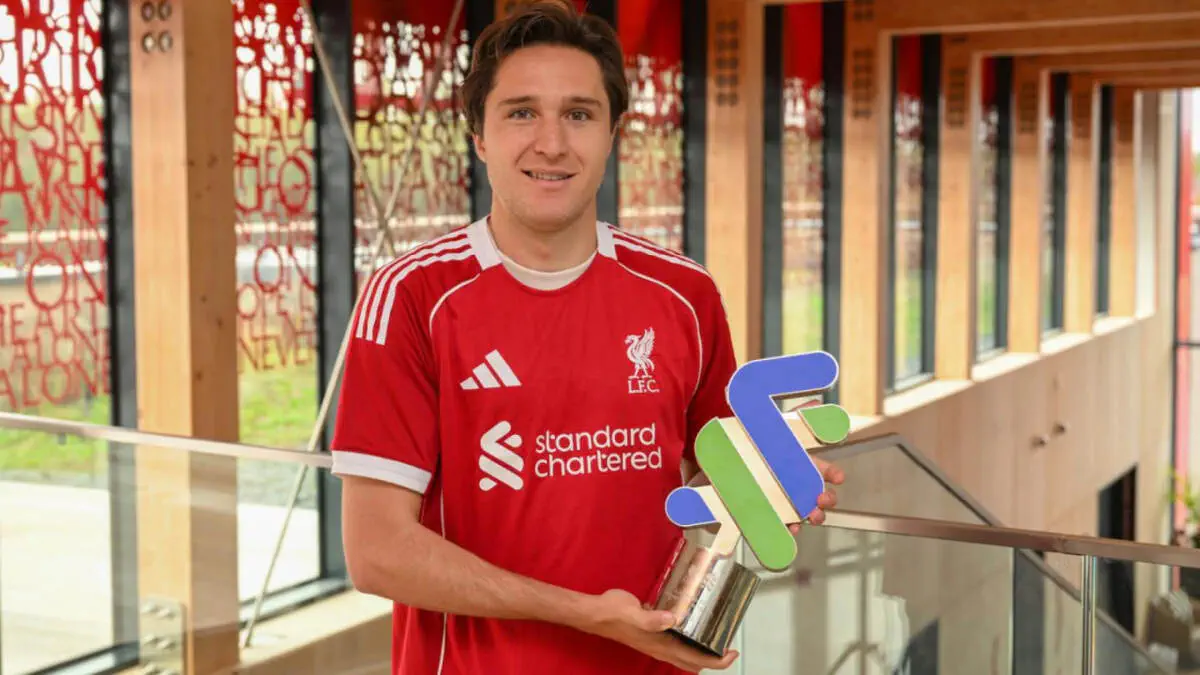 Chiesa — «Liverpul»ning sentabr oyidagi eng yaxshi futbolchisi