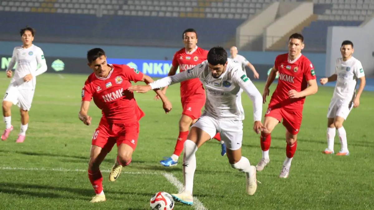 Superliga. «Qizilqum» Navoiyda «Dinamo»dan ustun keldi