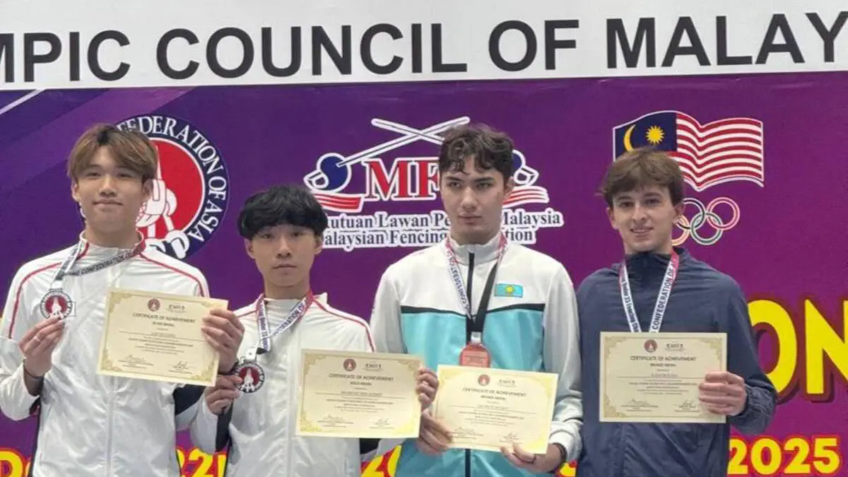 Molina Ilyas 23 yoshgacha bo'lganlar o'rtasidagi Osiyo qilichbozlik chempionatida bronza medalini qo'lga kiritdi! (Folga)
