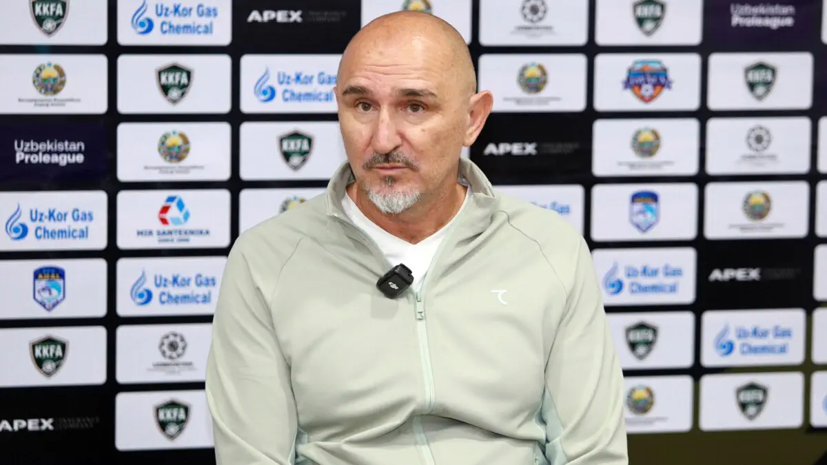 Mirko Jeličić: "Bunday paytda futbolchilarni doim ham almashtira olmaymiz"