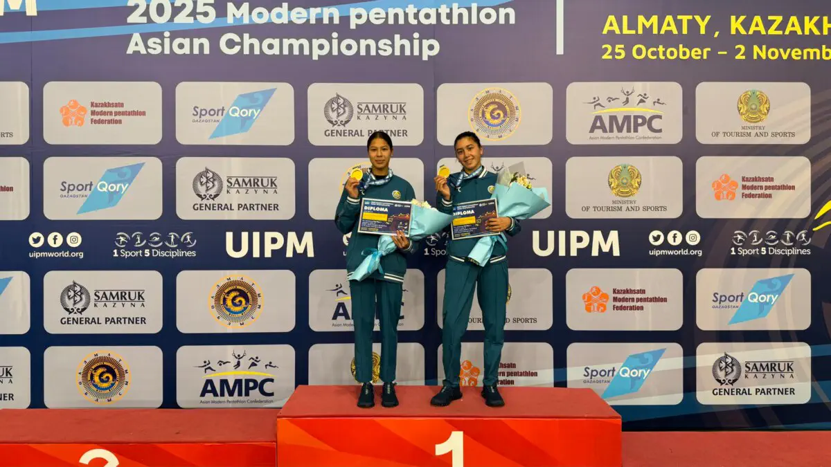 Osiyo zamonaviy pentatlon chempionatining birinchi kuni sportchilarimiz uchun omadli keldi