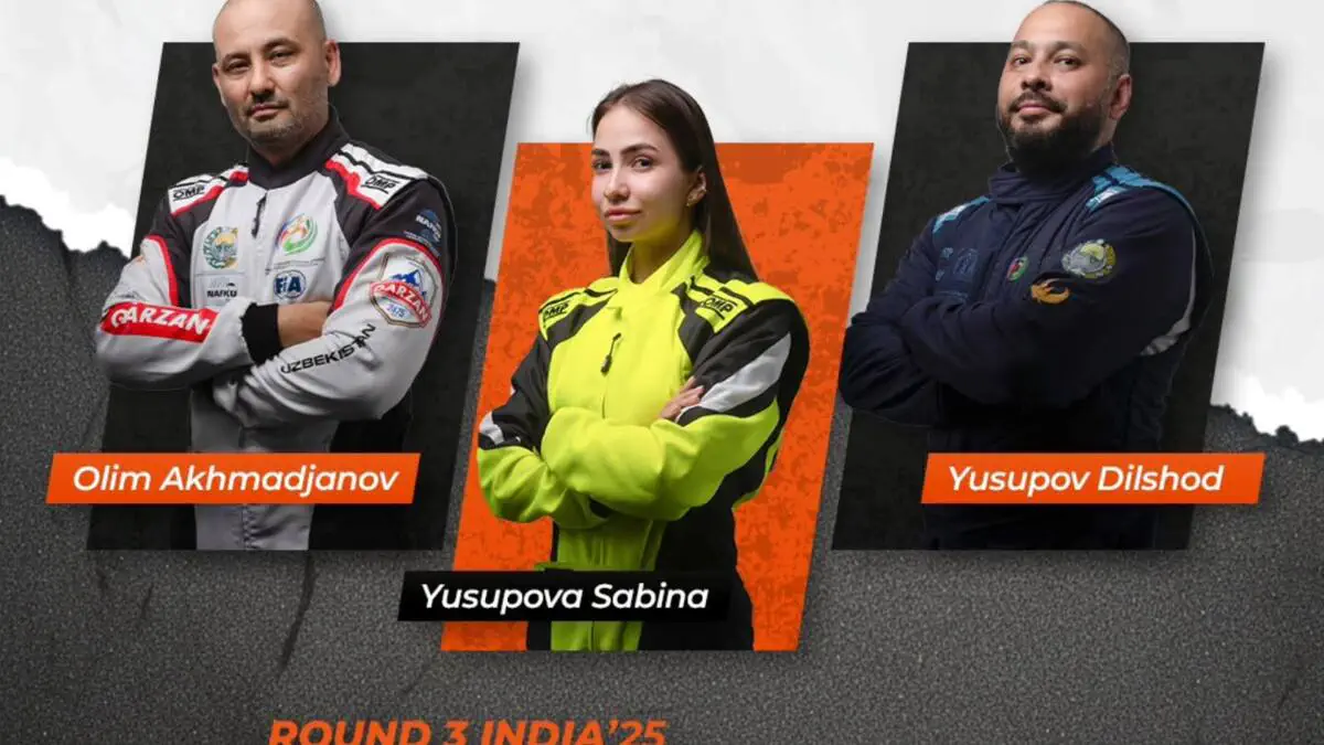 Hindistonda bo'lib o'tadigan 2025-yilgi Osiyo AUTO GYMKHANA CHEMPIONATIGA atigi uch kun qoldi 