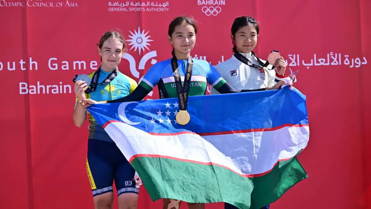 Velosportchimiz Gulhayo Sattorova oltin medal sohibiga aylandi