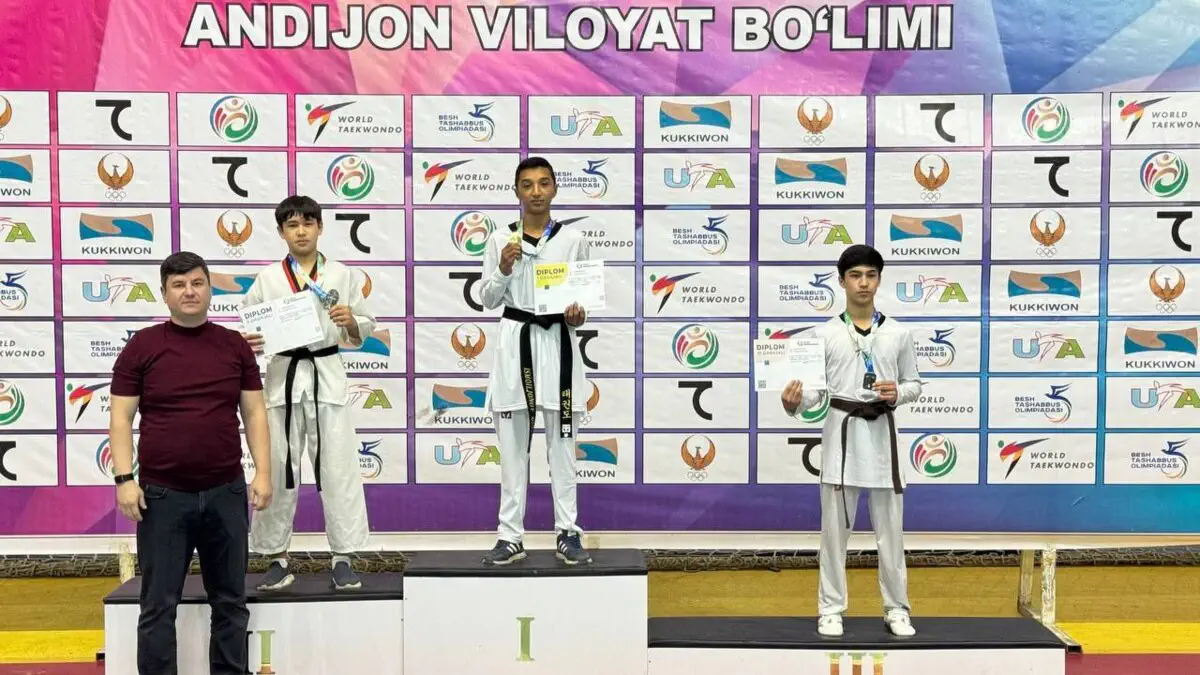 Taekvando. Andijonda Viloyat ochiq birinchiligi o‘tkazildi