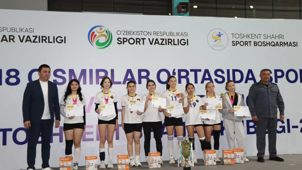 Sportning voleybol turi boʻyicha  Toshkent shahar kubogi final musobaqasi oʻtkazildi
