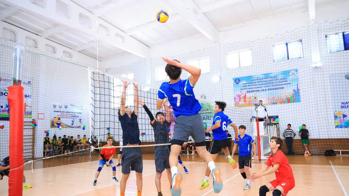 Voleybol bo'yicha U-18 Navoiy viloyati kubogi g'oliblari aniqlandi