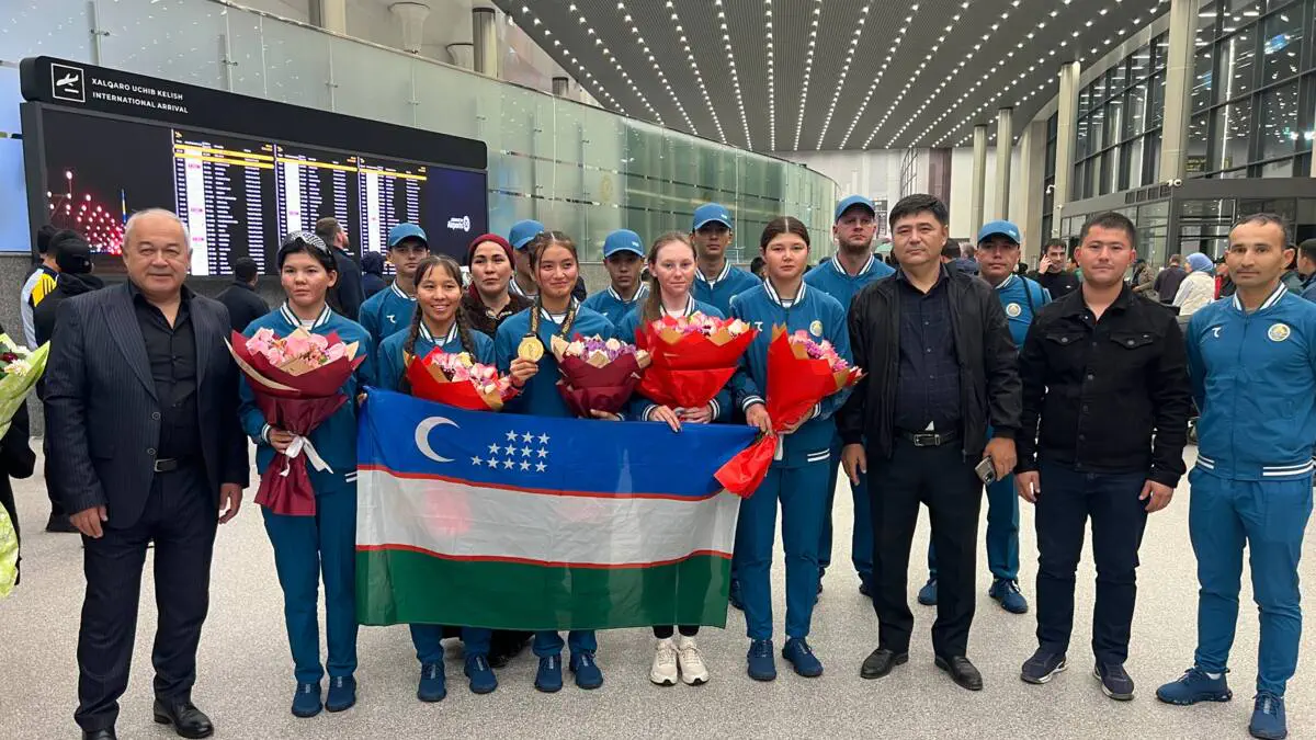 Velosport bo'yicha terma jamoamiz a'zolari Osiyo o'yinlaridan qaytdi