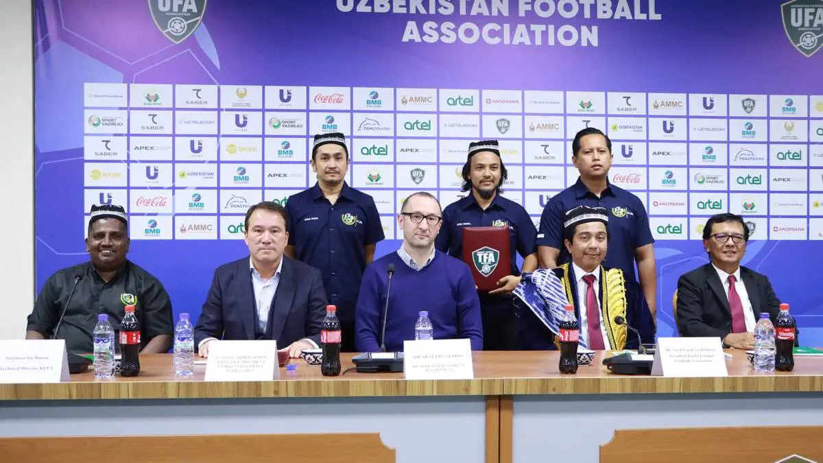 Kuala-Lumpur Futbol Federatsiyasi delegatsiyasi Toshkentga tashrif buyurdi