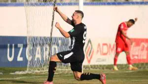 Superliga. «So‘g‘diyona» o'z maydonida «Qizilqum»ni yirik hisobda magʻlub etdi
