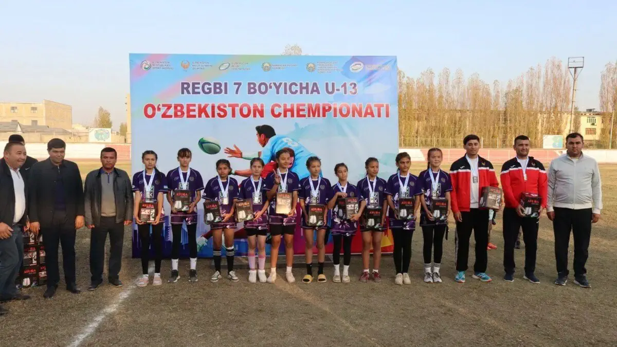  Regbi-7 bo‘yicha U-13 O‘zbekiston chempionati yakunlandi