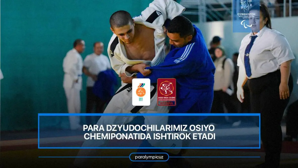 Para dzyudochilarimiz Osiyo chemiponatida ishtirok etadi