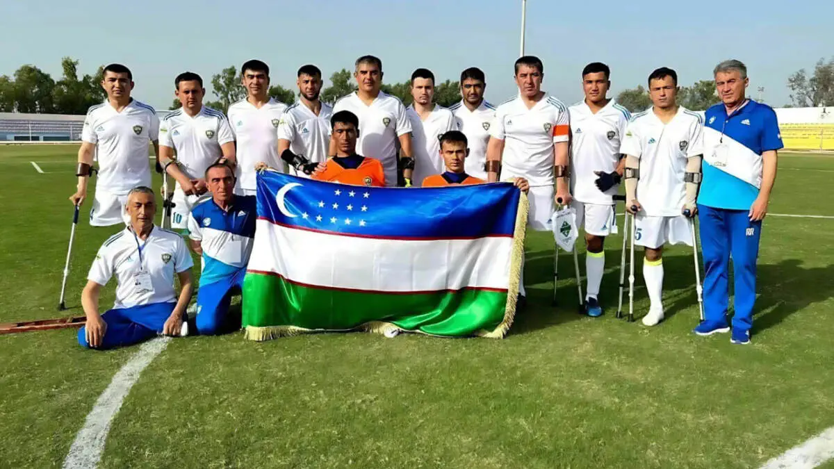 Amputantlar futboli: terma jamoamiz Osiyo kubogida ishtirok etadi