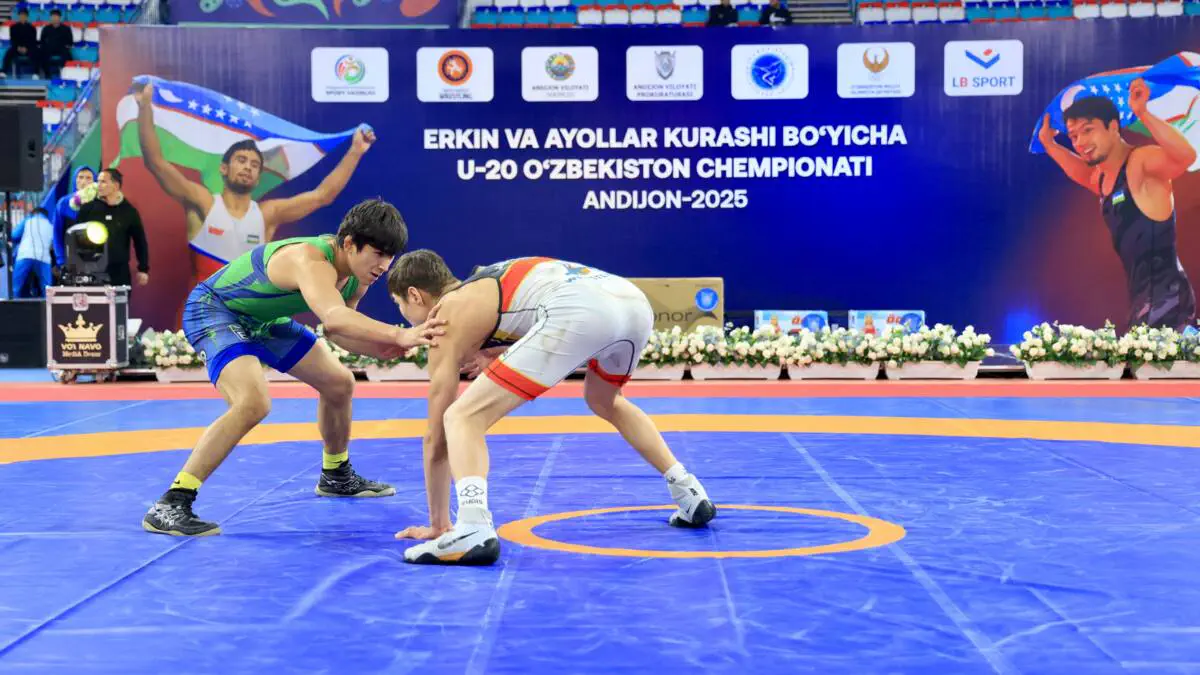 Andijonda sportning erkin va ayollar kurashi bo‘yicha O‘zbekiston chempionatiga start berildi