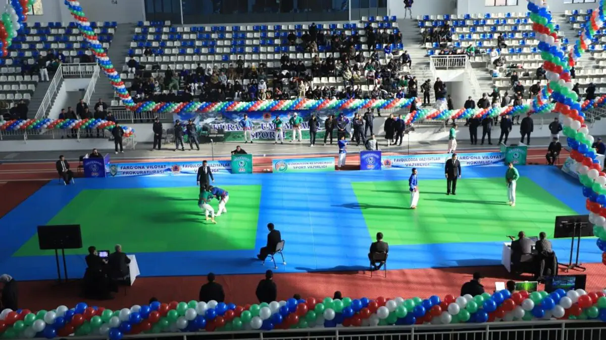 Kurash. Favqulodda vaziyatlar vaziri kubogi musobaqasi bo'lib o'tdi