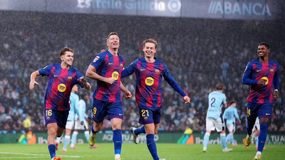 La Liga. «Barselona» safarda «Selta»ni magʻlub etib, «Real» bilan oradagi farqni qisqartirdi 