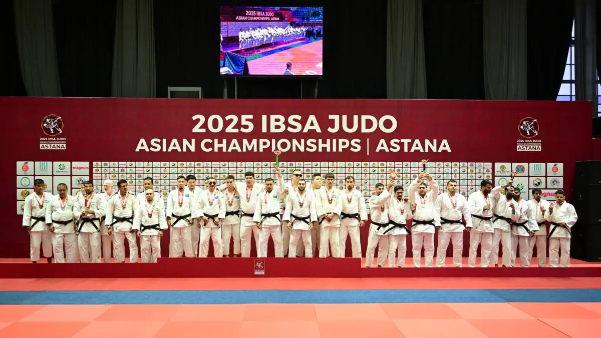 Para dzyudo bo‘yicha Osiyo chempionatida 9 ta medal qo‘lga kiritildi