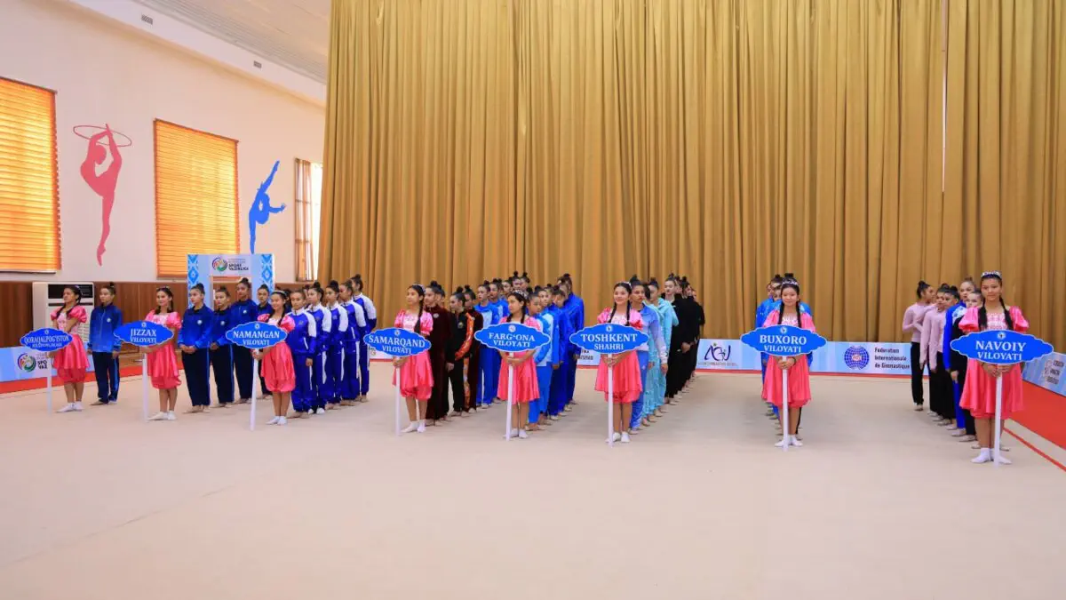 Gimnastika. Navoiyda nafis gimnastikachilar o'rtasida O'zbekiston kubogi bahslari bo'lib o'tdi.