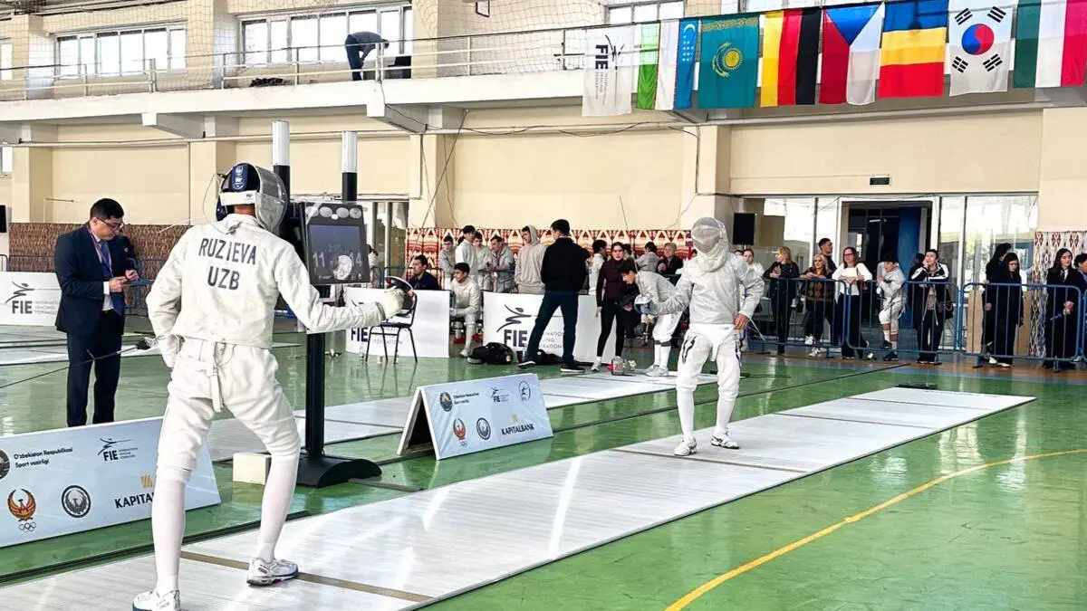 Qilichbozlik. Poytaxtimiz Toshkentda qilichbozlik bo’yicha jahon Kubogi start oldi