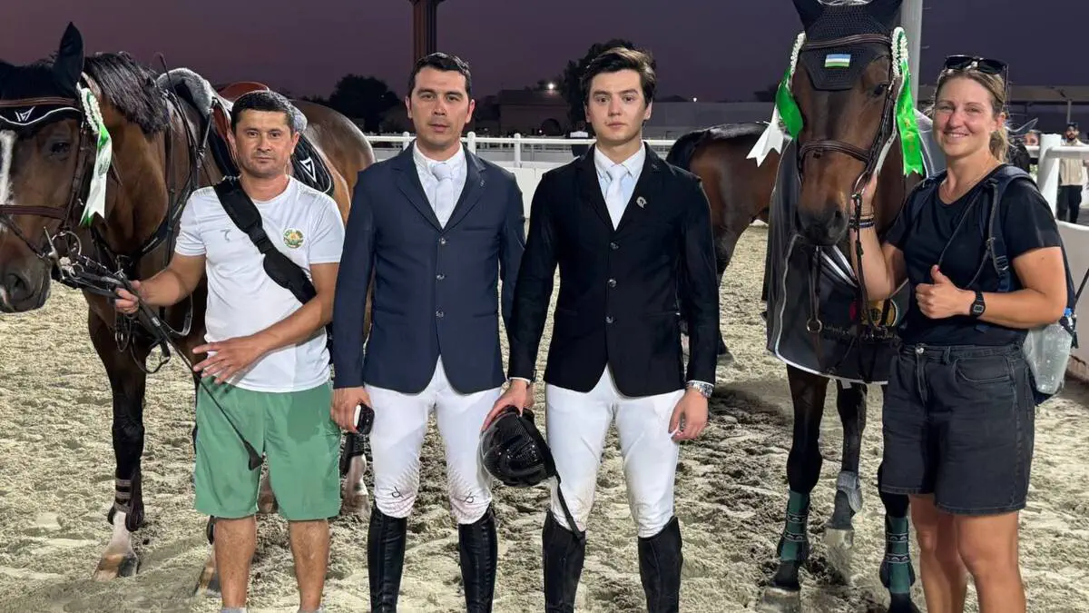 Al Ain shahrida ot sportining to‘siqlardan sakrash yo‘nalishi bo‘yicha CSI2* toifadagi xalqaro musobaqalar o‘tkazilmoqda