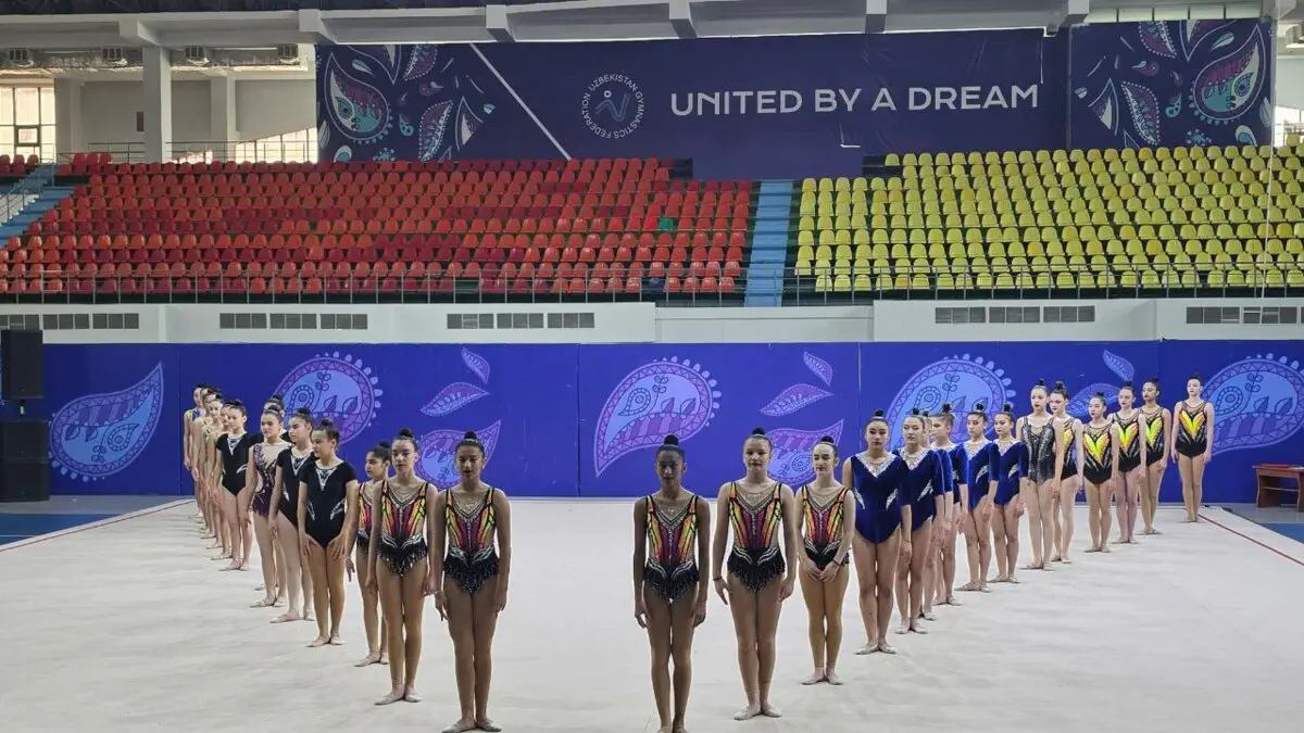 Yangi O'zbekiston xalqaro badiiy gimnastika turnirining ochilish marosimi Toshkentdagi Respublika gimnastika markazida bo'lib o'tdi