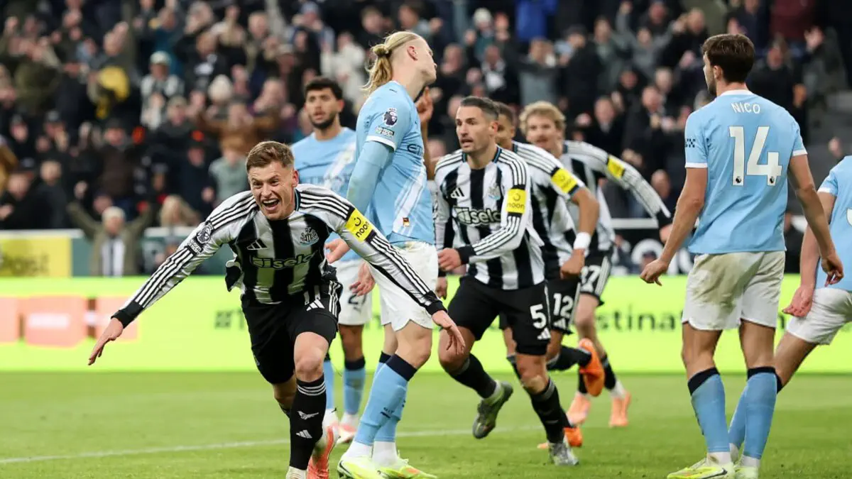 APL. Manchester Siti mehmonda Nyukaslga mag'lub bo'ldi