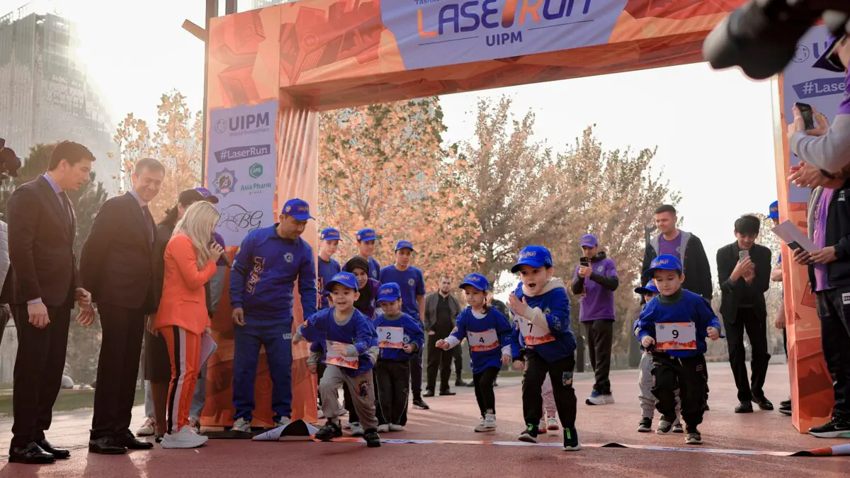 Bolajonlar uchun Laser Run musobaqasi oʻtkazildi