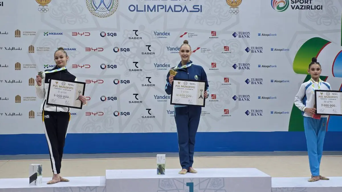 Gimnastika. Prezident Olimpiadasi g'olib va ​​sovrindorlari bilan tanishing!