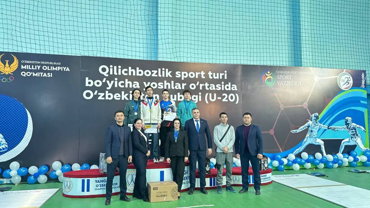 Qilichbozlik. U-20 O‘zbekiston Kubogi: Rapira yo‘nalishida eng kuchlilar aniqlandi!