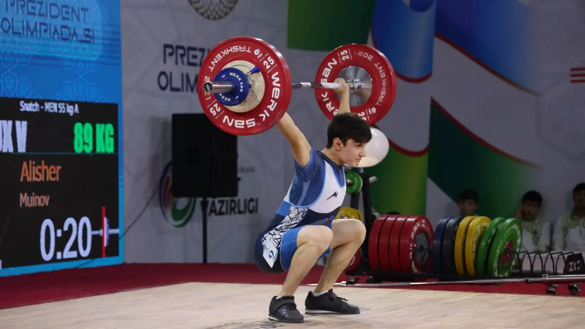 Og'ir atletika. Prezident Olimpiadasi doirasida Sport ustasi normativi bajarildi
