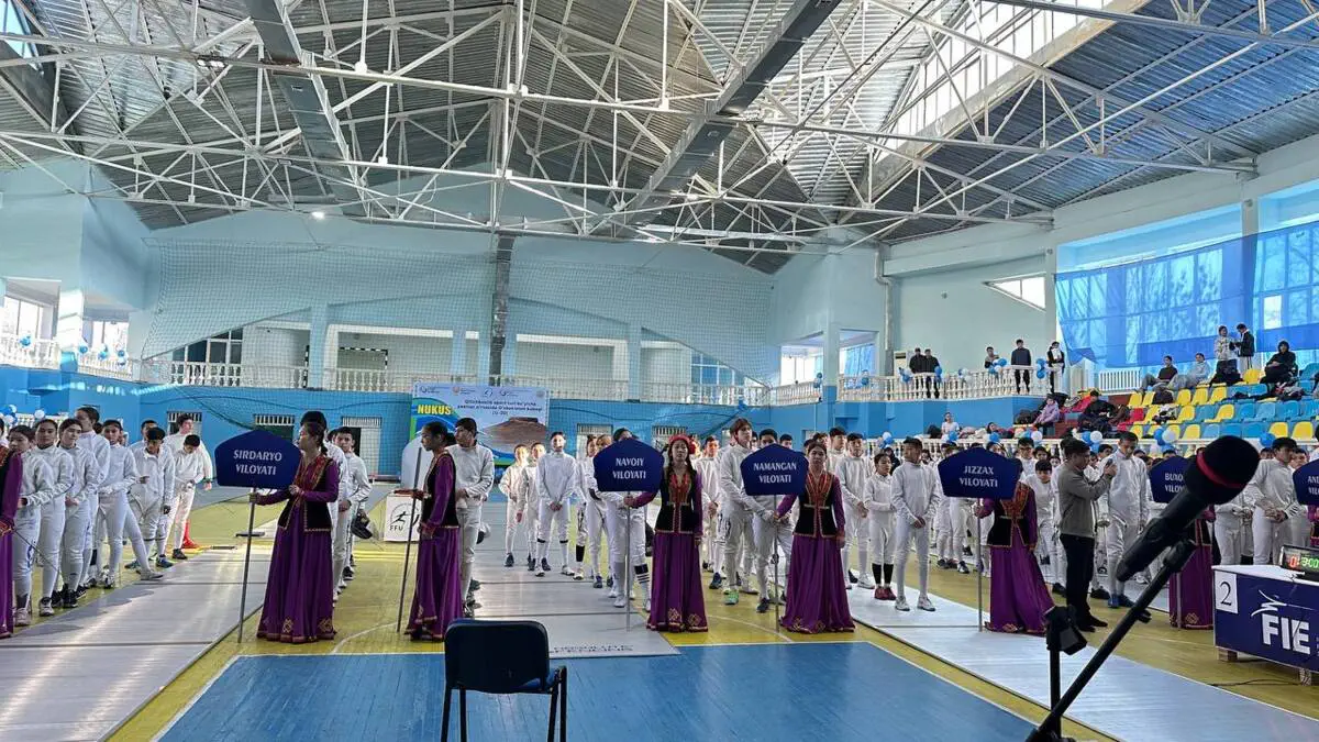 Qilichbozlik. Nukusda U-20 O‘zbekiston Kubogining tantanali ochilish marosimi bo‘lib o‘tdi