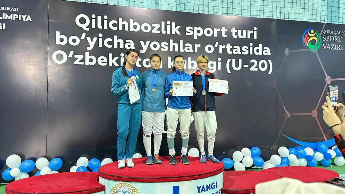 Qilichbozlik. U-20 O‘zК: Shpaga yo‘nalishida g‘oliblar aniqlandi