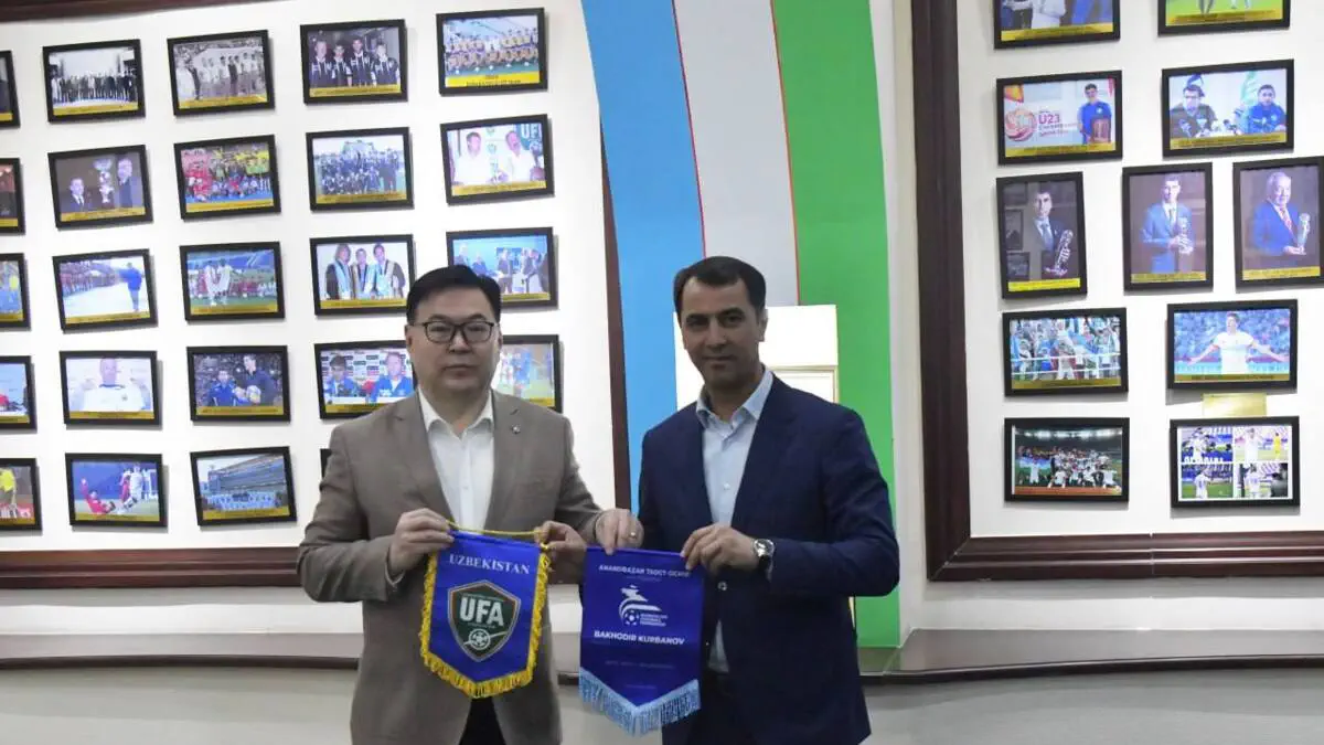 O'zbekiston va Mo'g'uliston futbol rahbariyati o'rtasida uchrashuv o'tkazildi