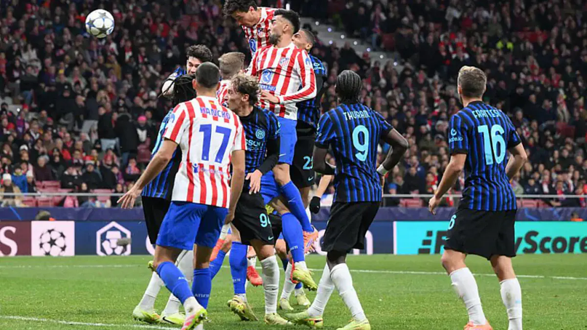 YeChL. «Atletiko» - «Inter» - 2:1 (videosharh)