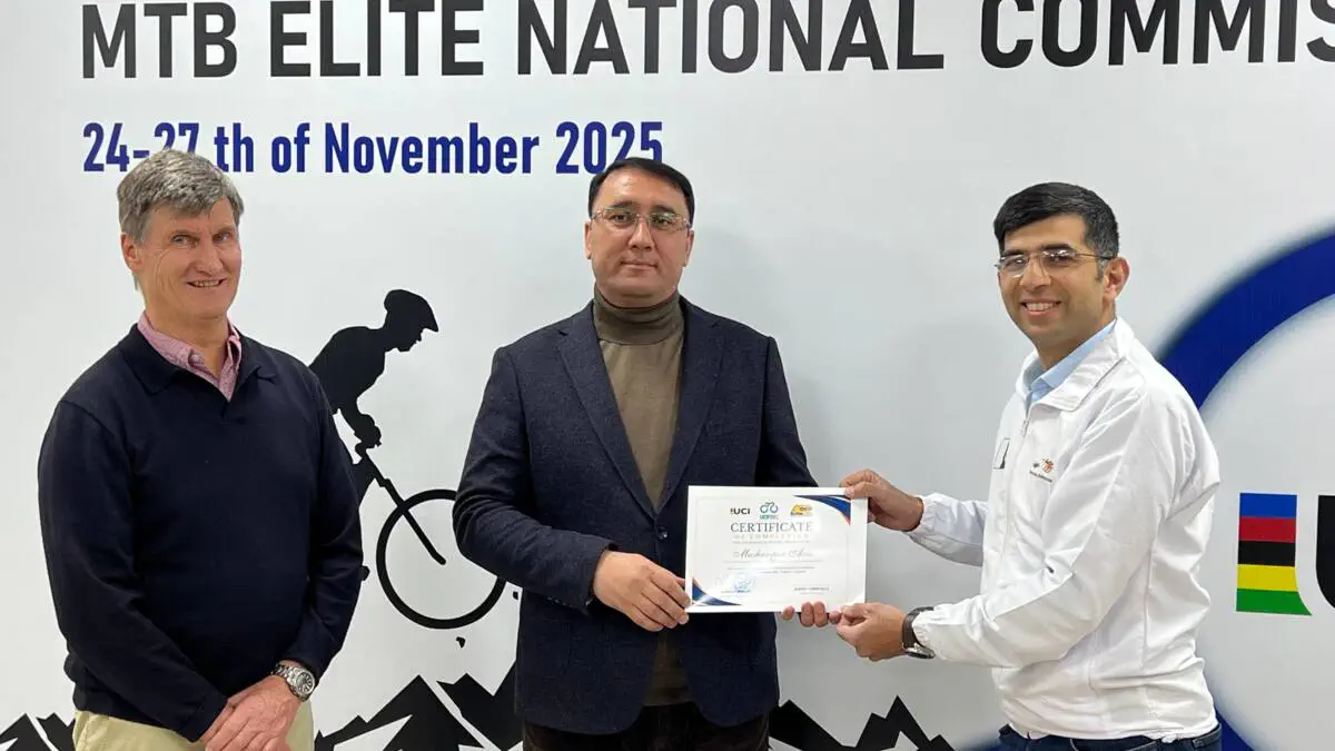 Velosport. Xalqaro o'quv kurslari yakuniga yetdi