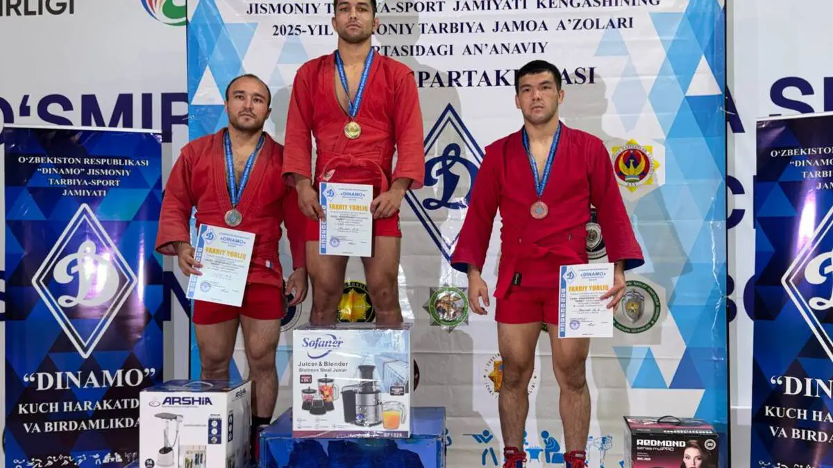 Sambo. Spartakiadada g'olib va sovrindorlar ma'lum bo'ldi