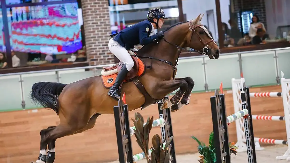 Abu-Dabi, BAA. To‘siqlardan sakrash yo‘nalishi bo‘yicha CSI2* hamda CSIYH1* toifadagi nufuzli xalqaro musobaqalar bo‘lib o‘tmoqda