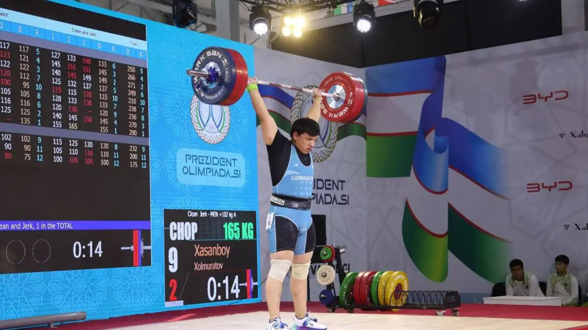  Og'ir atletika. “Prezident Olimpiadasi”: Bugun ogʻir atletika bahslarida gʻolib va sovrindorlar aniqlandi