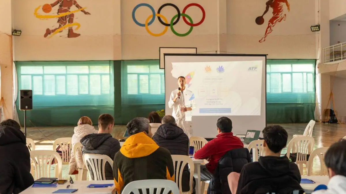 Toshkentda 10 yoshgacha bo‘lgan bolalar bilan ishlovchi murabbiylar uchun ATF Performance Tennis seminari boshlandi