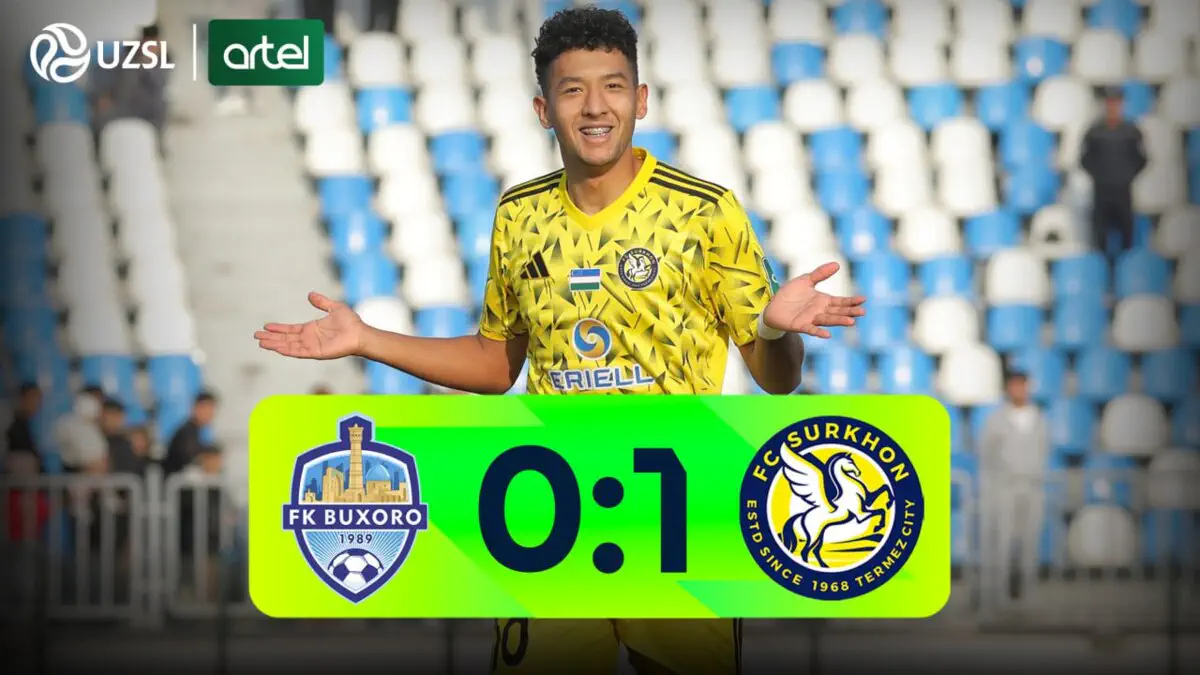 Superliga. Buxoro – Surxon 0:1 (video sharh)