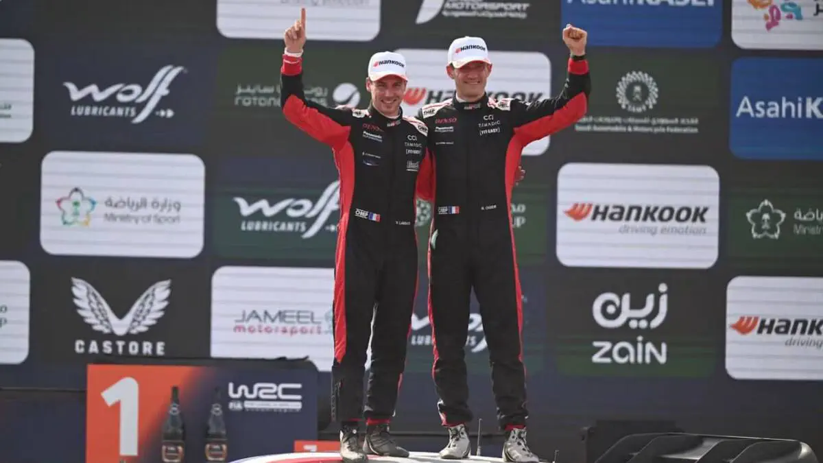 Autosport. Ogier to'qqiz karra WRC jahon chempioni bo'ldi, Neuville Saudiya Arabistonida mavsum finalida g'olib chiqdi