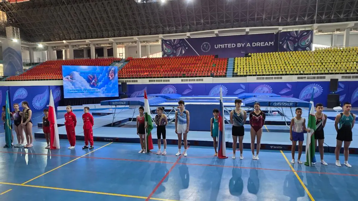 Gimnastika. Gimnastika markazida "Osmon ustida" xalqaro batut turnirining ochilish marosimi bo'lib o'tdi