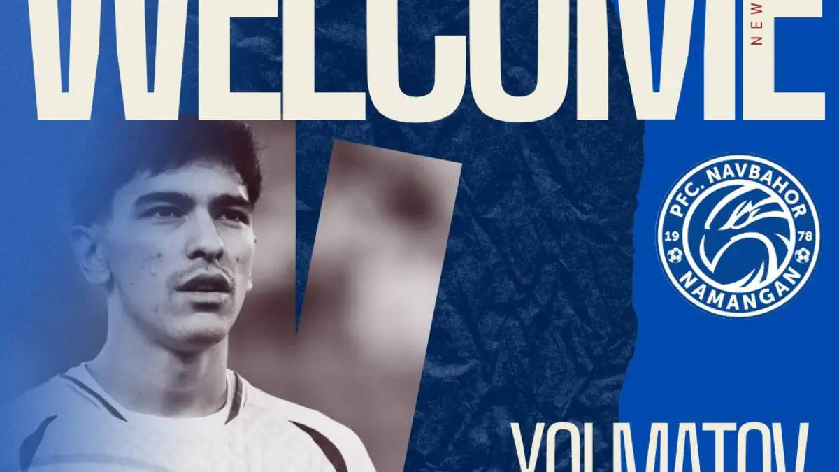 Diyor Xolmatov - "Navbahor" futbolchisi