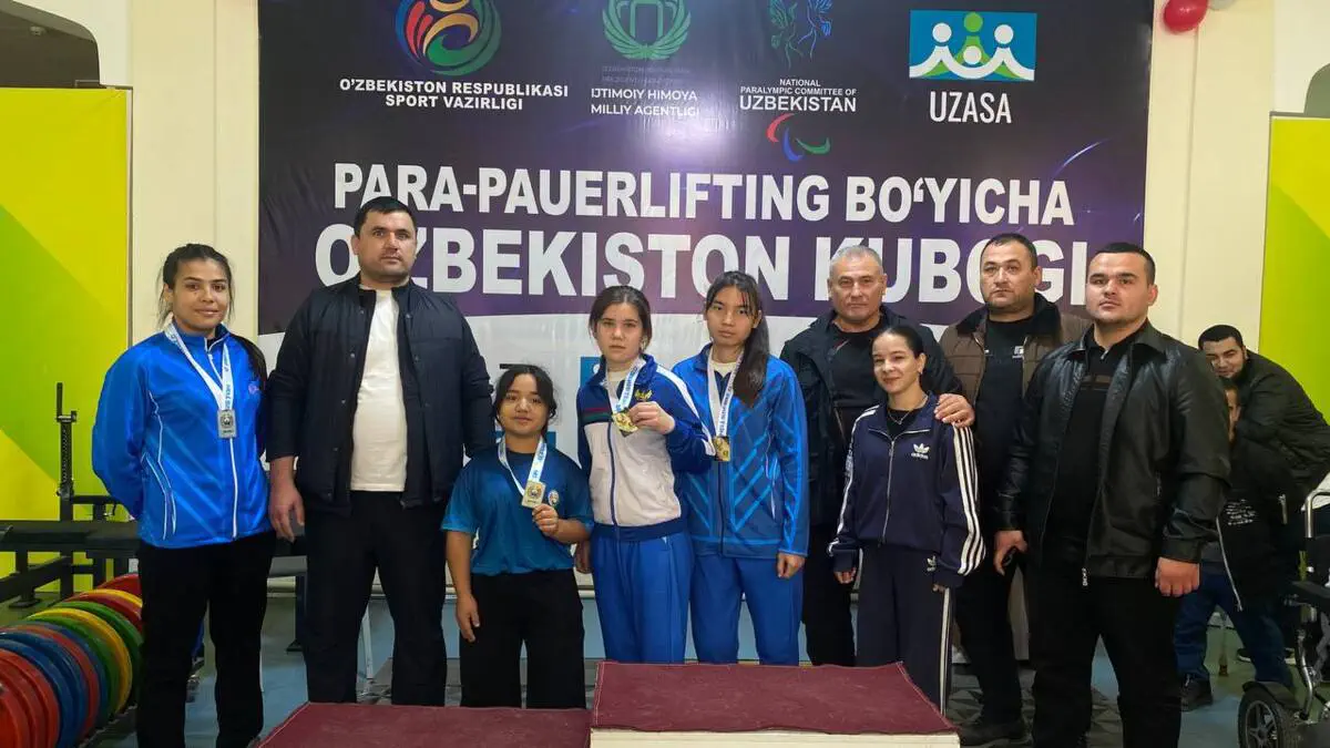 Xorazmda para pauerlifting bo‘yicha O‘zbekiston kubogi o'tkazildi