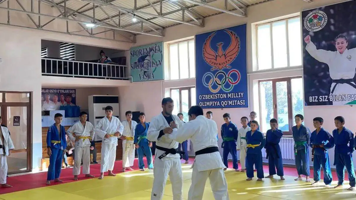 Surxondaryo Dzyudo klubida yaponiyalik mutaxassis master-klass o‘tkazdi