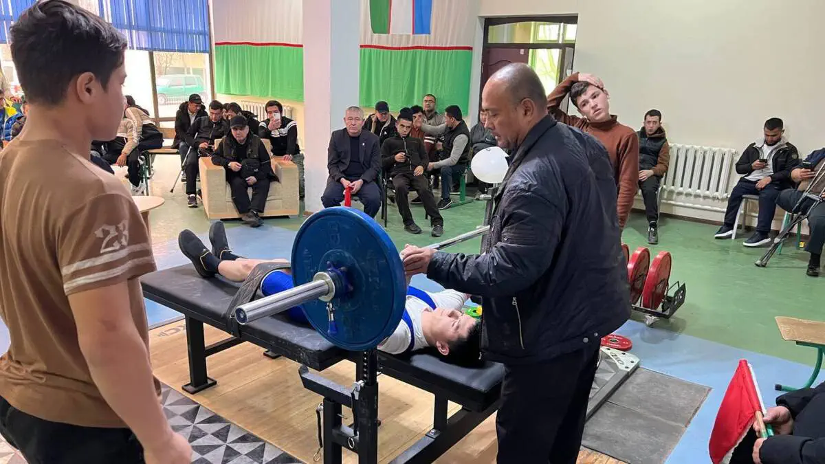 Xorazmda para pauerlifting bo‘yicha O‘zbekiston kubogi o'tkazildi