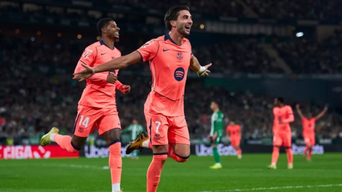 La Liga. «Betis» - «Barselona» - 3:5 (video sharh)