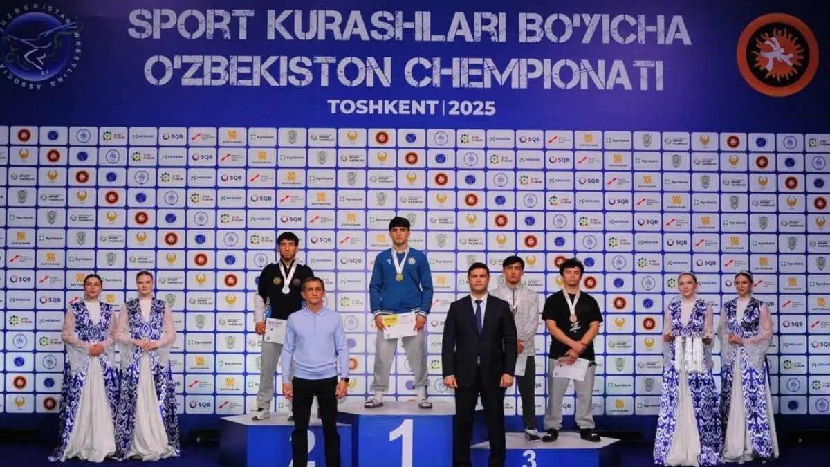 Toshkentda erkin kurash boʻyicha Oʻzbekiston chempionati oʻtkazilmoqda