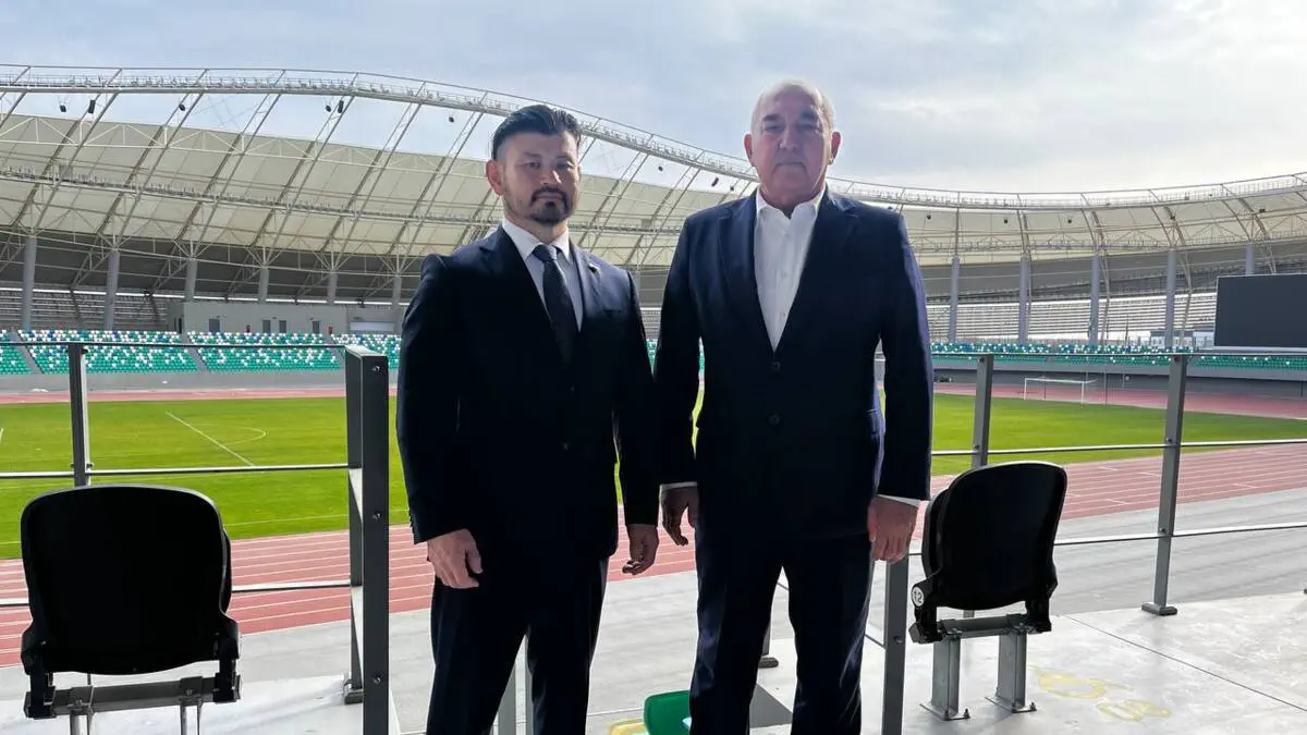 Moʻgʻuliston prezidenti maslahatchisi Amarsayhan Sharhu Olimpiya shaharchasiga tashrif buyurdi