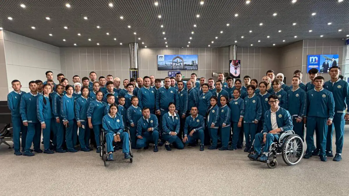 V yoshlar para Osiyo o'yinlarida ishtirok etuvchi O'zbekiston delegatsiyasi Dubay sari yo'l oldi
